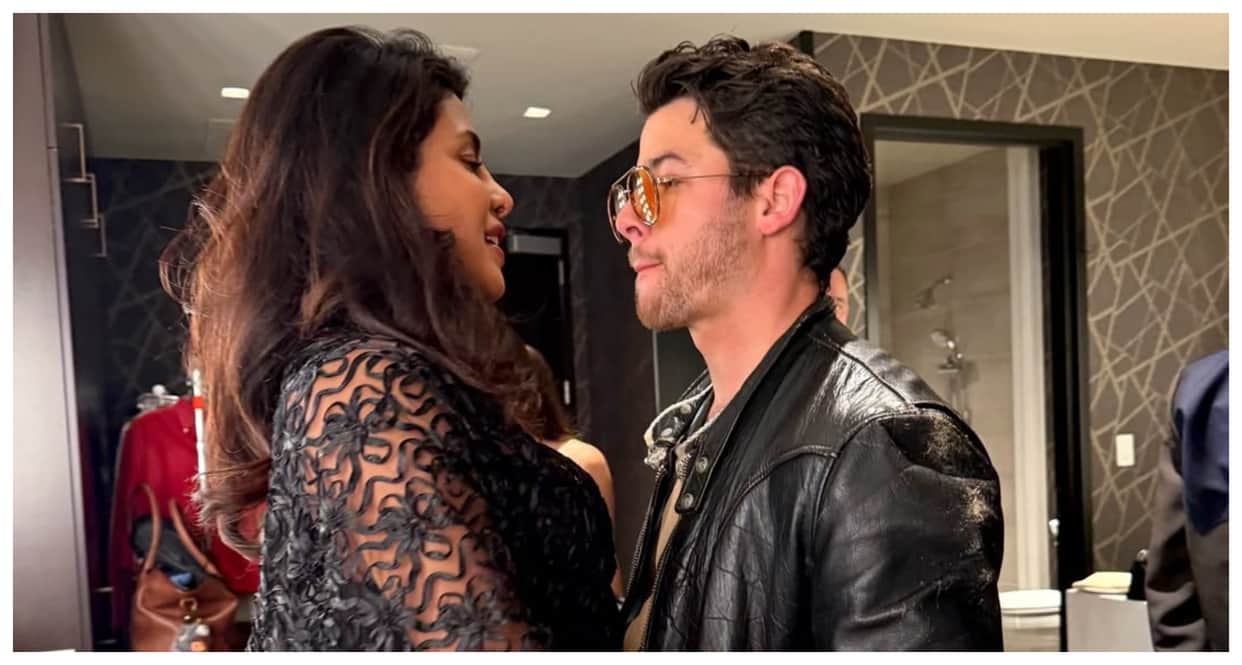 nick jonas share romantic pic with wife priyanka chopra goes viral fans reaction