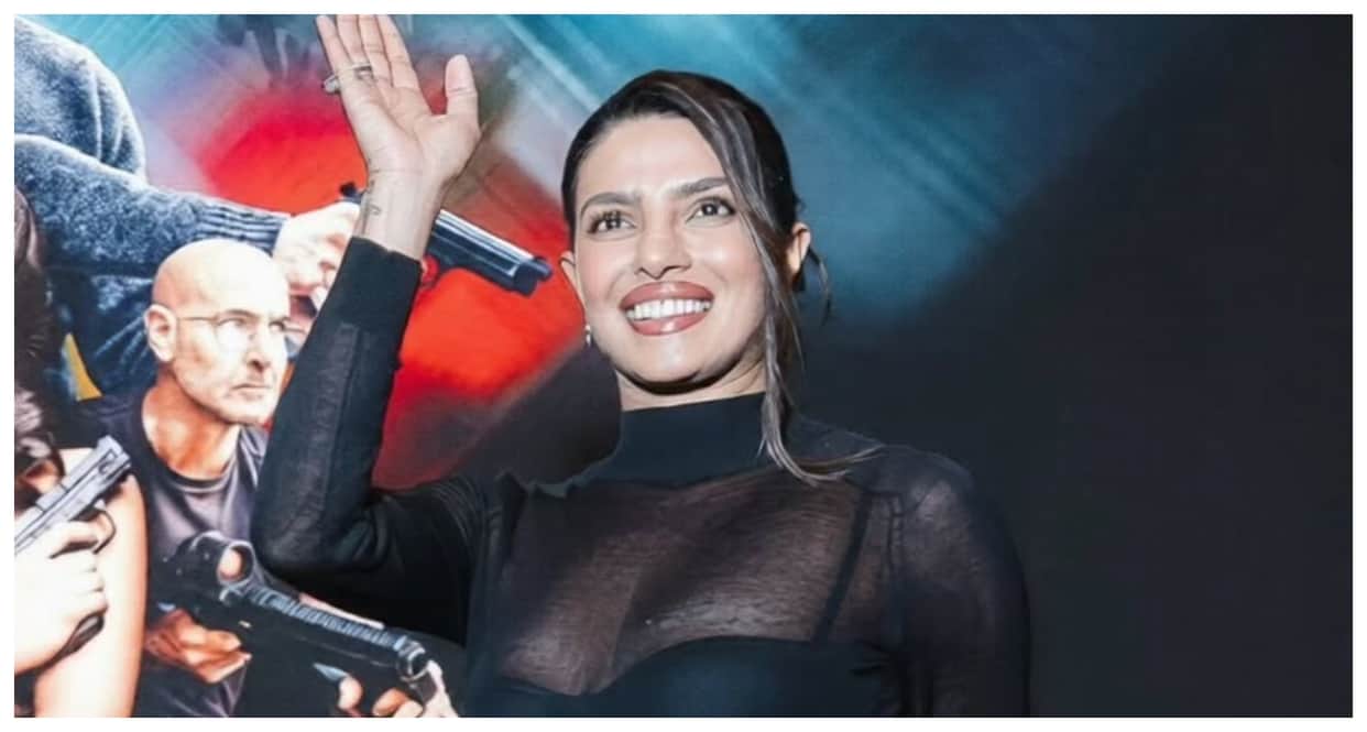 Priyanka Chopra Brings High Drama In Sheer Black At Citadel 2 Screening in Los Angeles See viral PICS