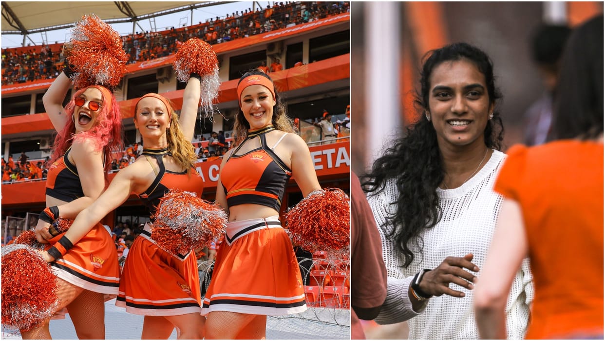 IPL 2026 SRH VS KKR: PV Sindhu and Kavya Maran in Hyderabad for Ipl match photos goes viral
