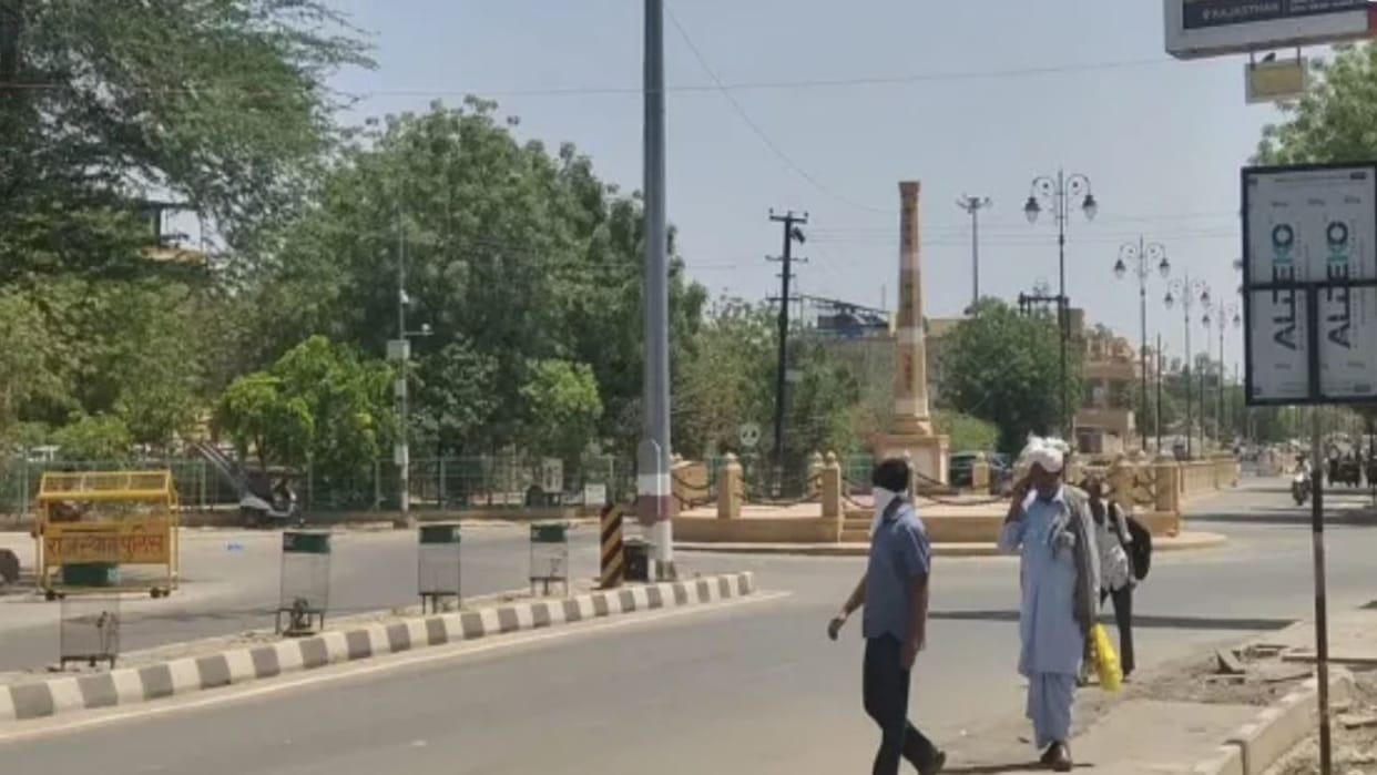 Jaisalmer News: Heat breaks records as city becomes hottest; brief rain adds to humidity