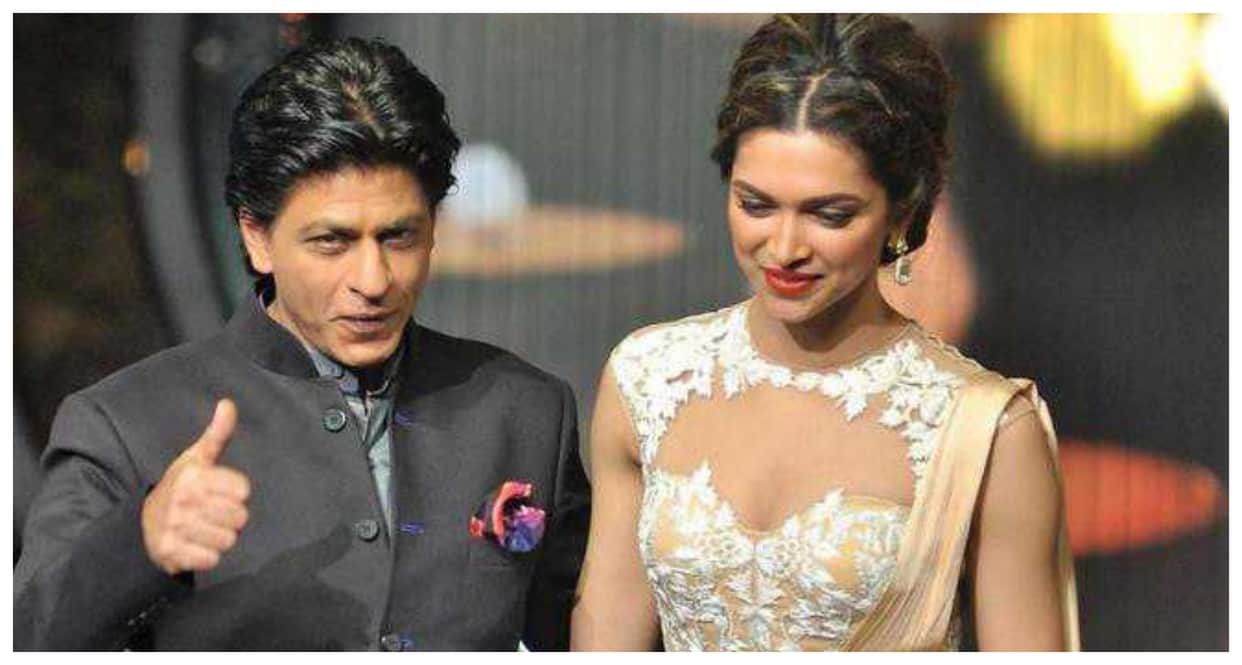 Shah Rukh Khan helps pregnant Deepika Padukone climb stairs during King shoot