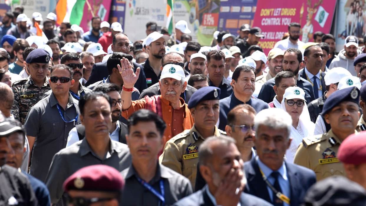 Nexus between narcotic dealers, terrorists challenge for country's internal security