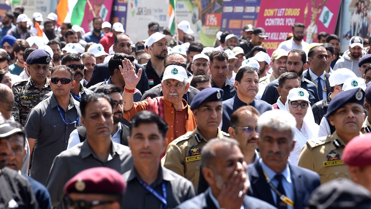 Nexus between narcotic dealers, terrorists challenge for country's internal security