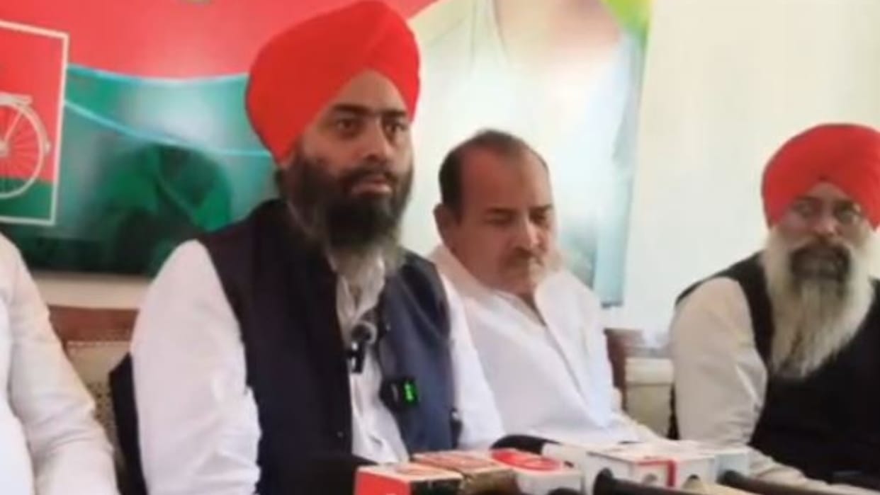 SP National Secretary Kuldeep Singh Bhullan has accused the BJP of spreading poison in society