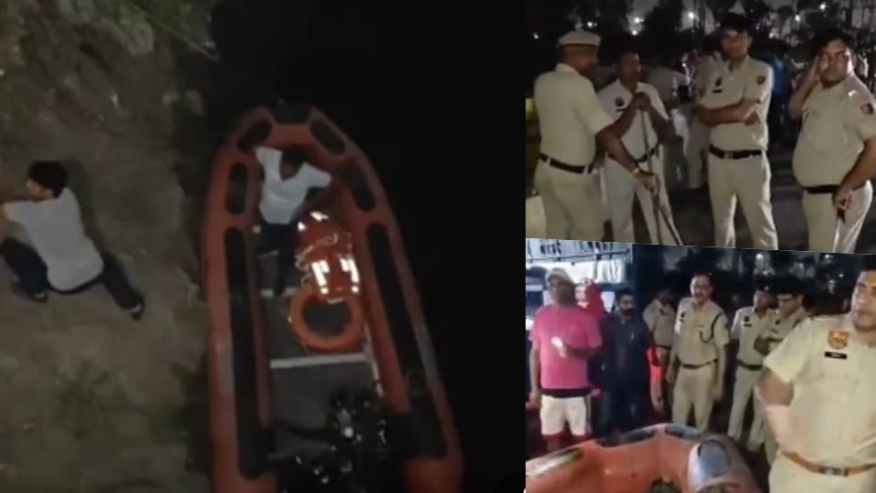 Husband jumps into canal after quarrel with wife in Faridabad