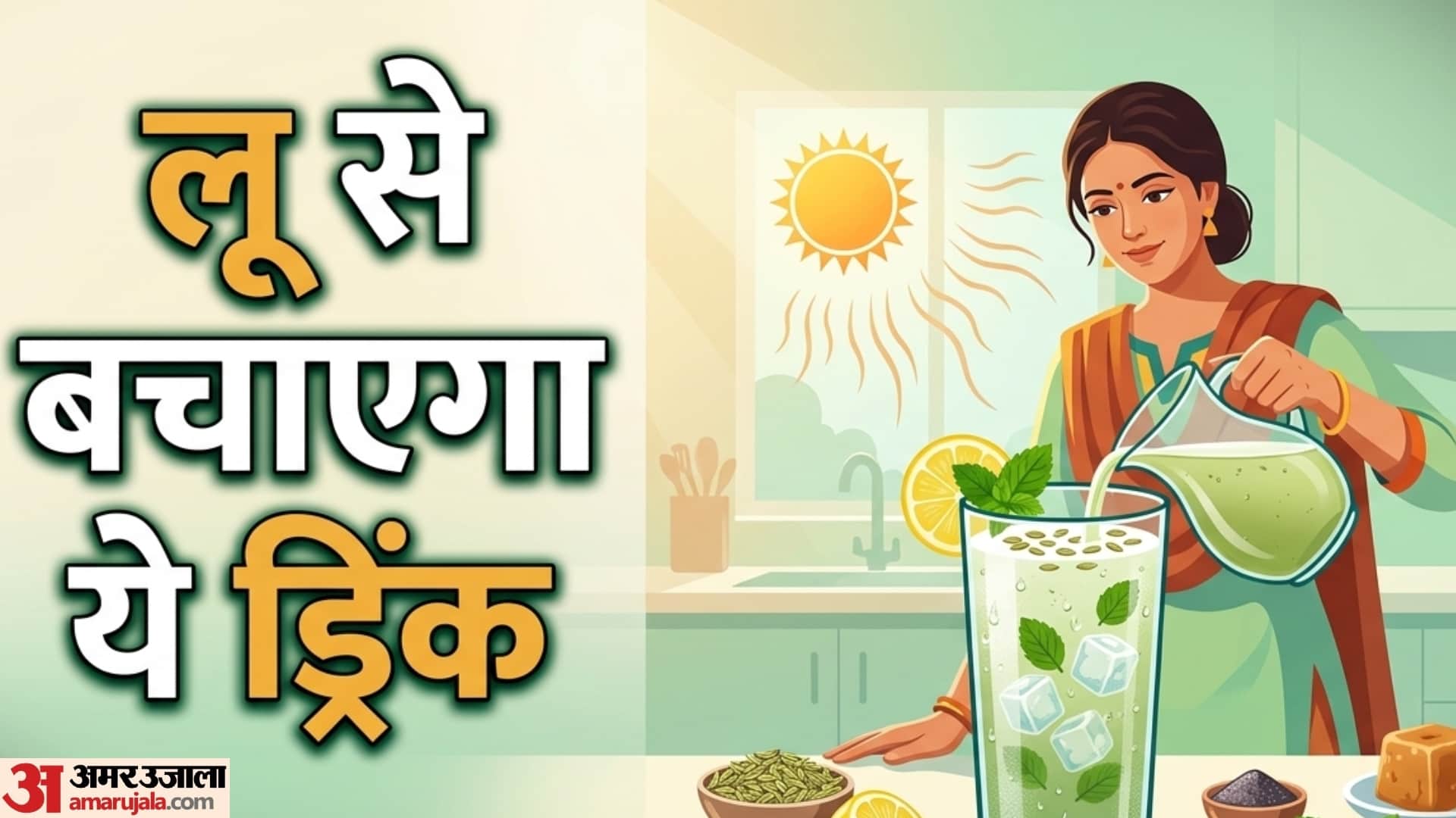 Variyali Sharbat Recipe in hindi loo se bachne ke liye kya piye disprj