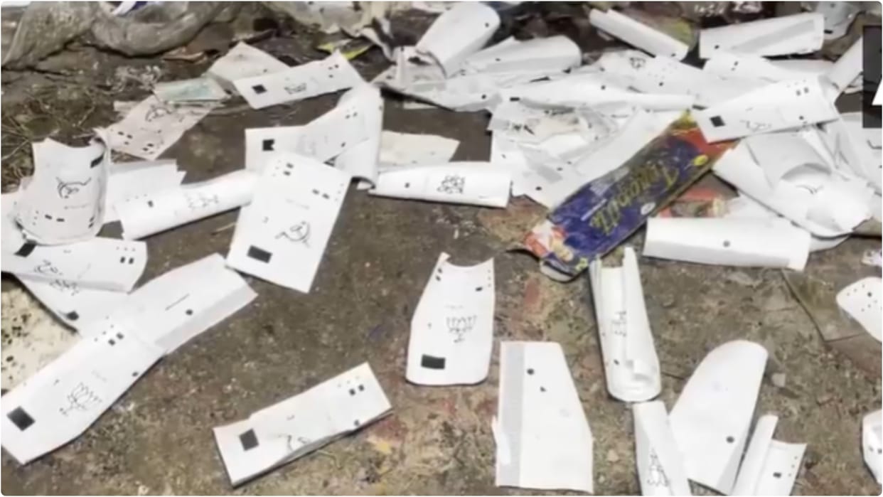 West Bengal: VVPAT slips found in North 24 Parganas sparks uproar, Controversy deepens over Naupara seat