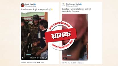 Fact Check Video of security forces apprehending a man in Bangladesh being shared as from West Bengal