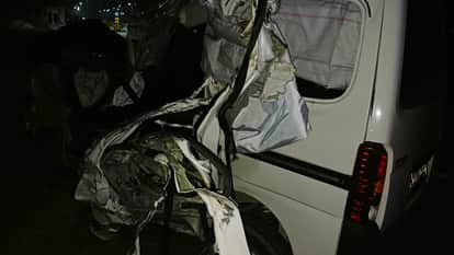 Tragic Accident in Mau Unidentified Vehicle Violently Collides with Car One Dead Two in Critical Condition