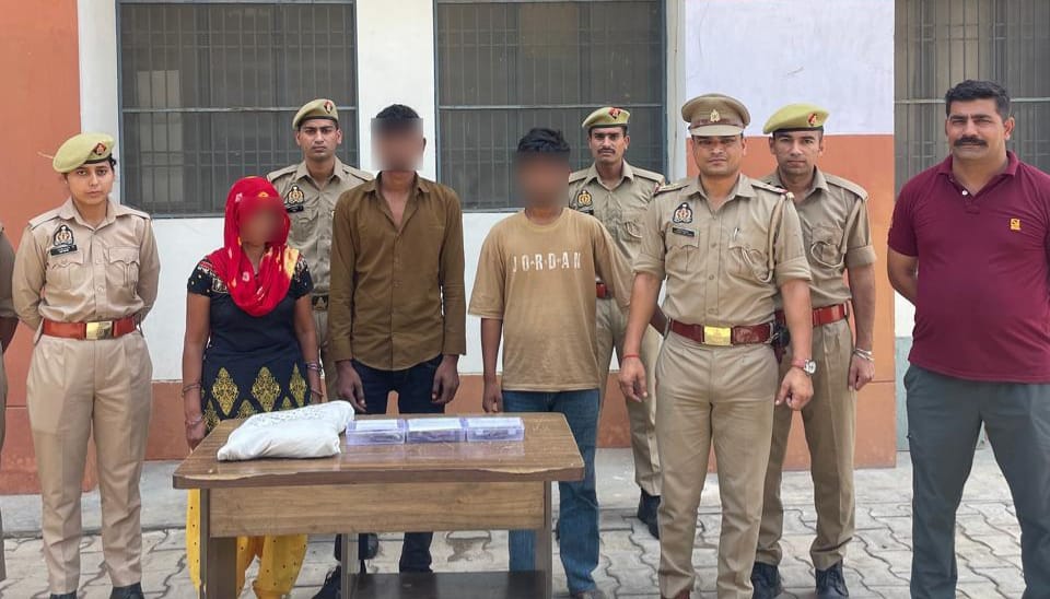 Woman Member of Burglary Gang Arrested for Thefts in Locked Houses in Agra