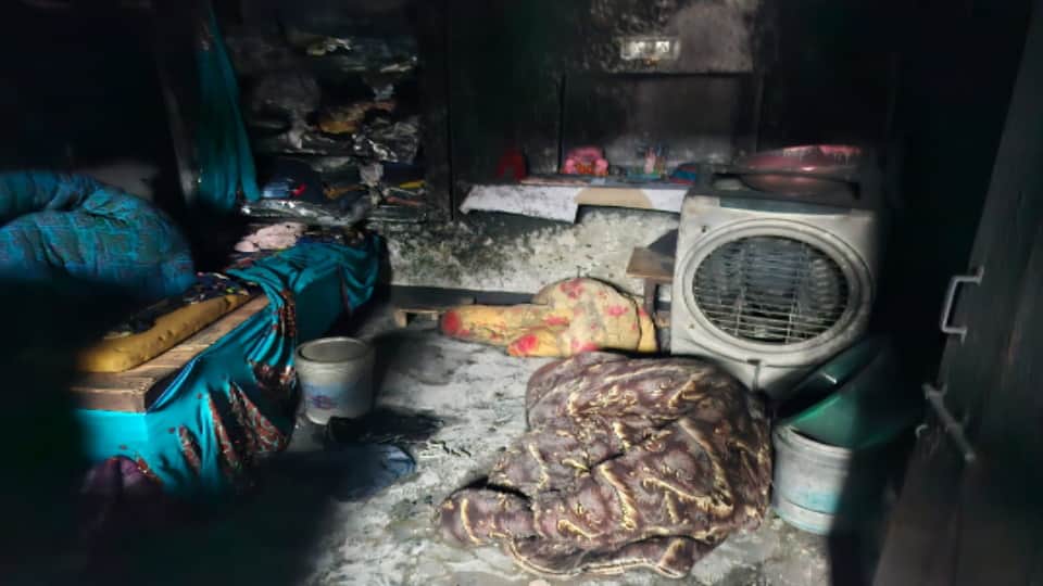 मेरठ में अग्निकांड