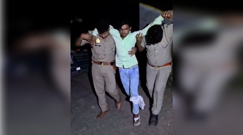 Police nab criminal in encounter in Mathura