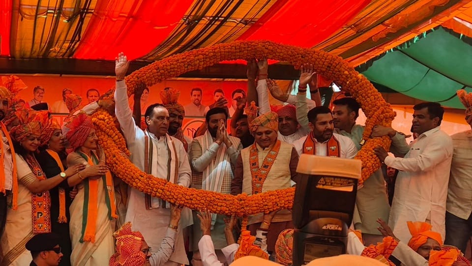 CM Nayab Singh Saini reached Sonipat for public relations campaign