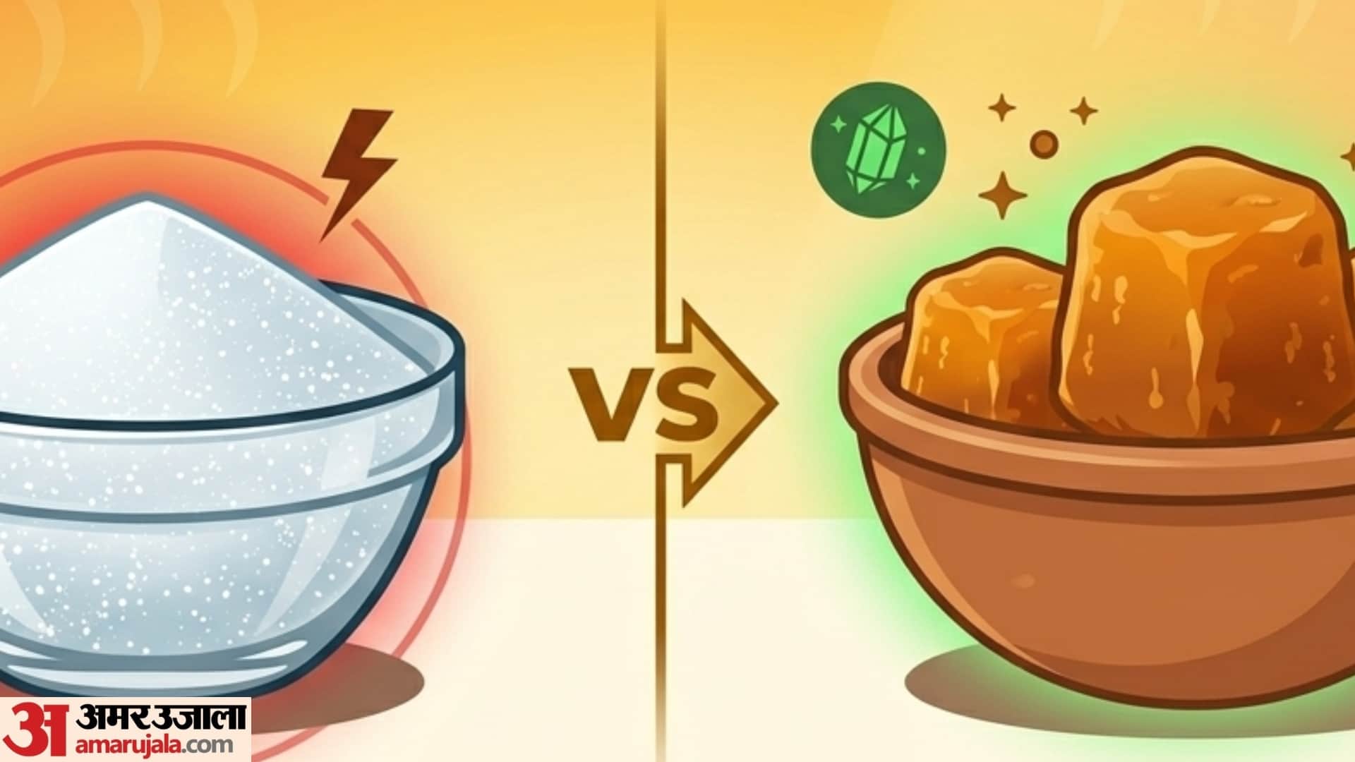 गर्मी के मौसम में चीनी खाएं या गुड़?
