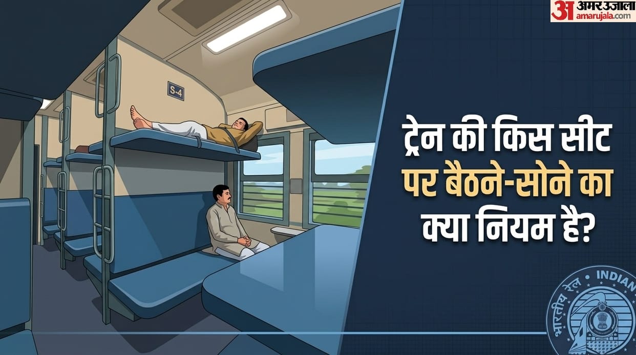 Indian Railways: What is the sleeping Sitting time on a train seat