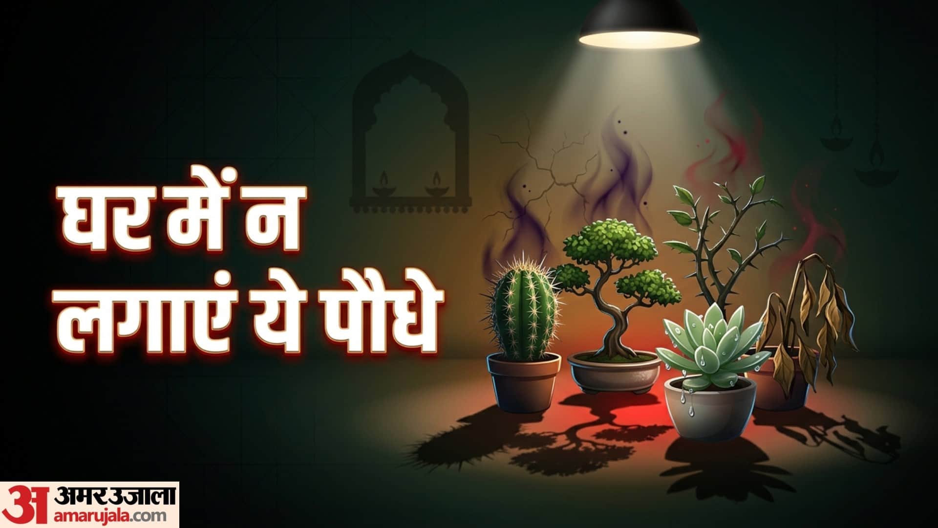 Vastu Tips  Five unlucky plants for home bad luck plants inside the house