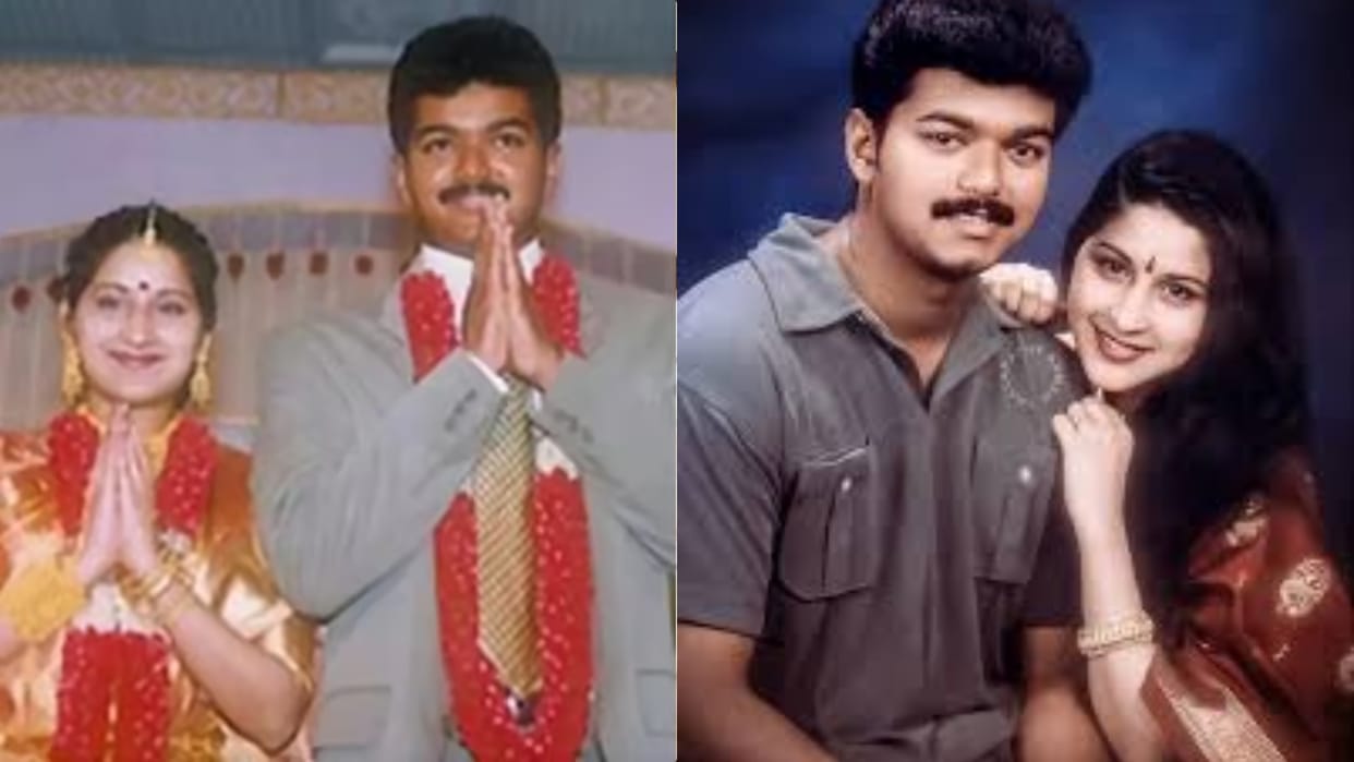 vijay thalapathy ex wife sangeetha Sornalingam love story to divorce trisha krishnan