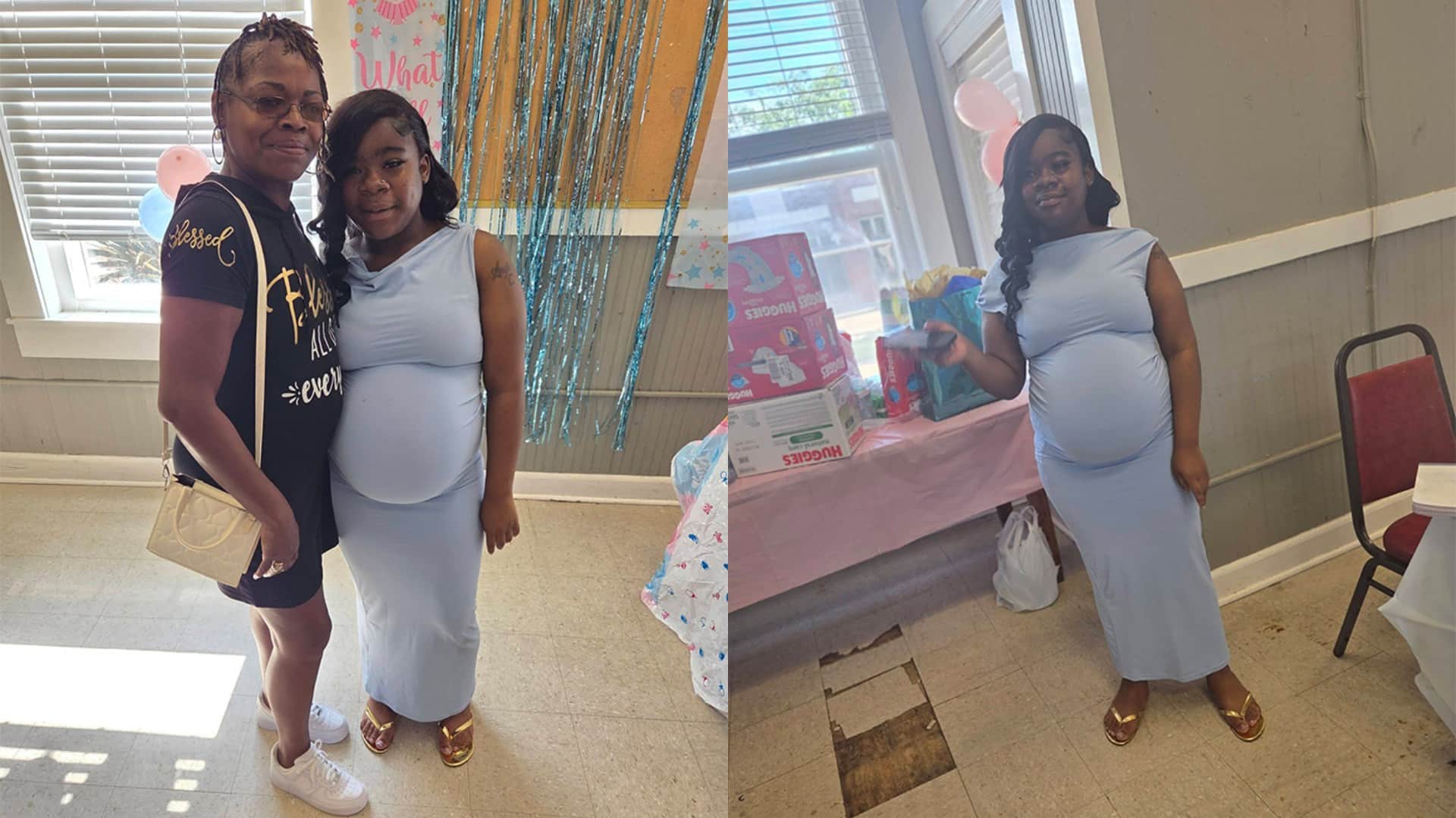12 year old girl baby shower celebration went viral parents facing criticism after posting the photos