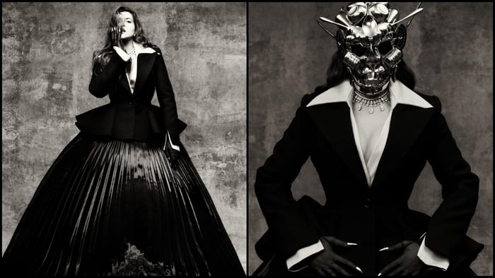 Ananya Birla Met Gala 2026 Look Metallic Mask Pictures Robert Wun Subodh Gupta