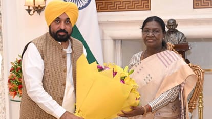 Punjab CM Bhagwant Mann Meet President Today Accompanied by MLAs Raghav Chadha