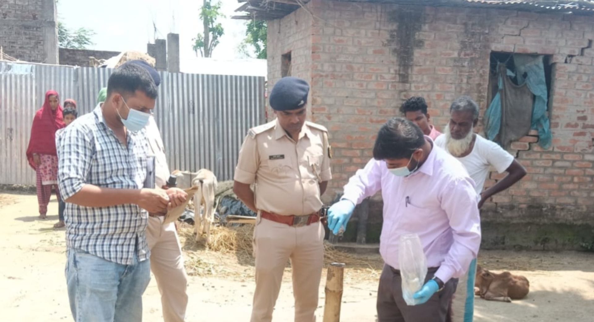 पुलिस ने गहनता से की मामले की तब्दीश
