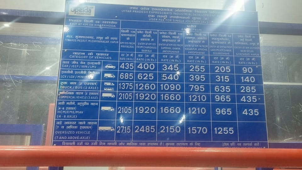 Ganga Expressway: UPEDA releases toll rates, know when collection will start; 7000 vehicles passing in 24 hour