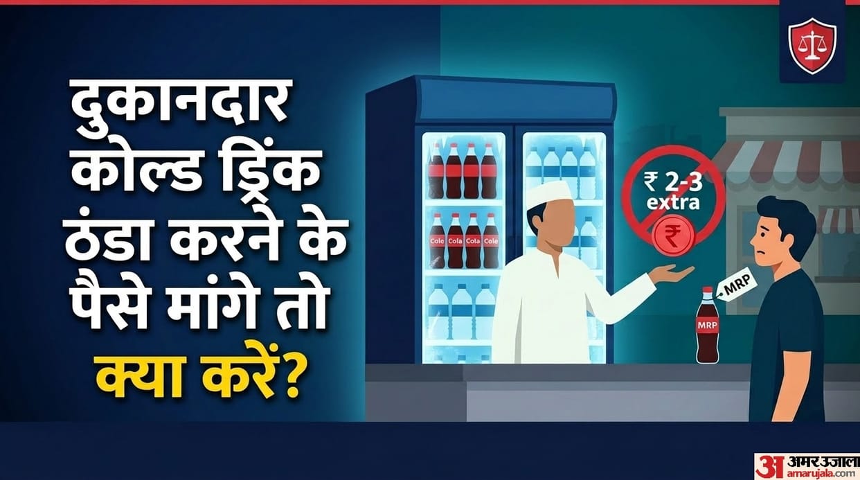 Can a shopkeeper charge 2-3 rupees extra for cooling water and cold drinks