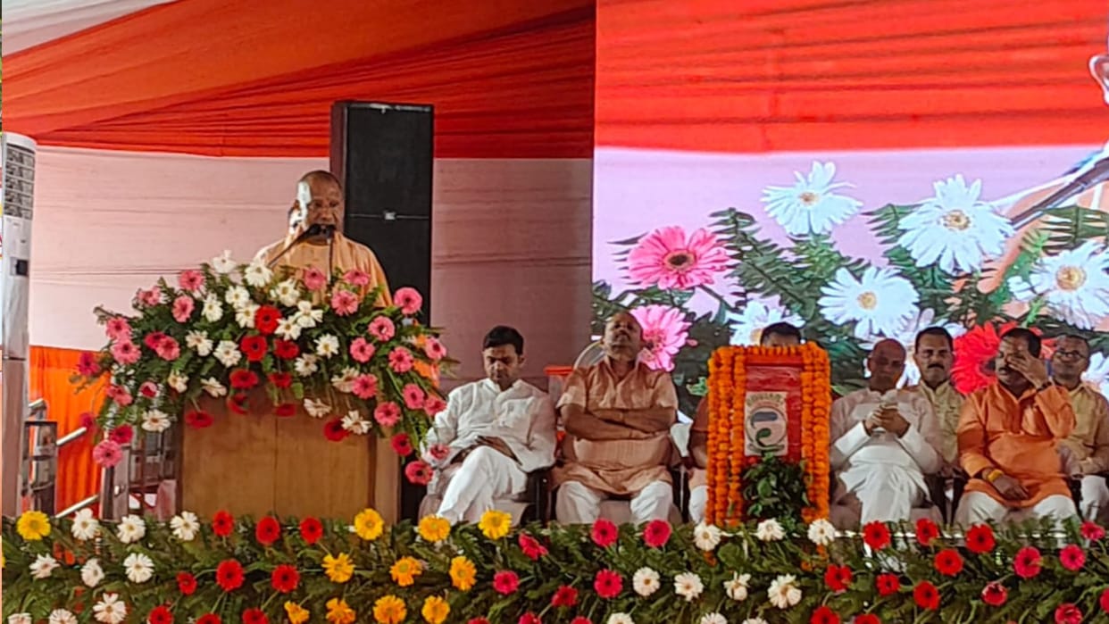 CM Yogi said in Gorakhpur, the people have wiped out TMC from West Bengal.