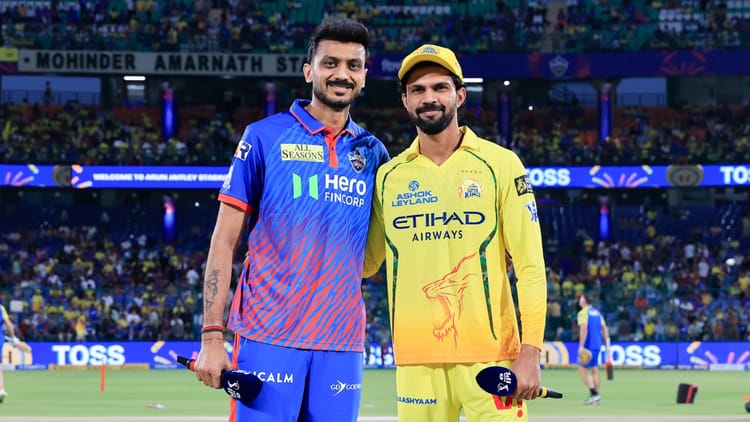 DC vs CSK Live Score: पावरप्ले में दिल्ली कैपिटल्स को लगा दूसरा झटका, केएल राहुल पवेलियन लौटे