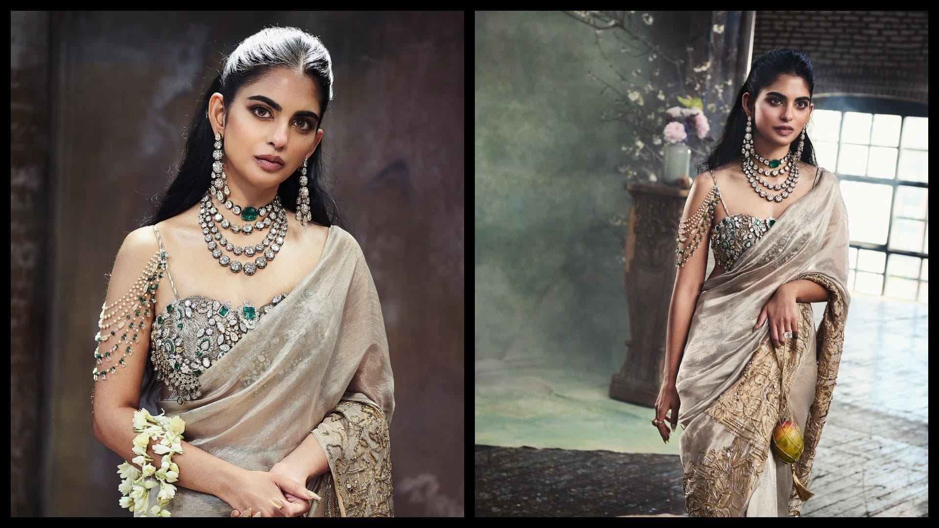 Isha Ambani Met Gala 2026 look Photos Outfit Jewellery Mango Bag Detailing