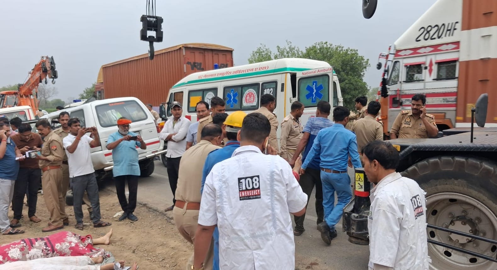 Jalaun Road Accident Last Smiling Selfie Leaving Only Tears Behind White Car Stained Red with Blood