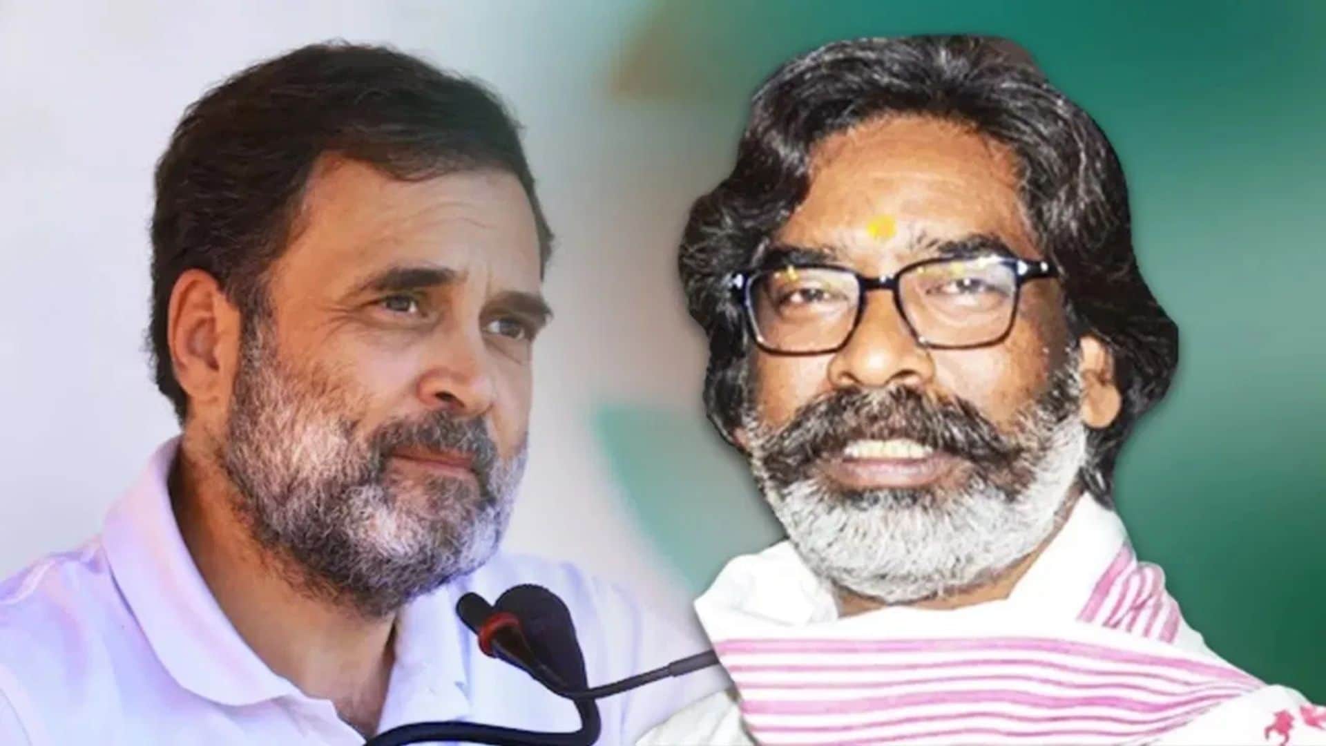 राहुल गांधी और हेमंत सोरेन