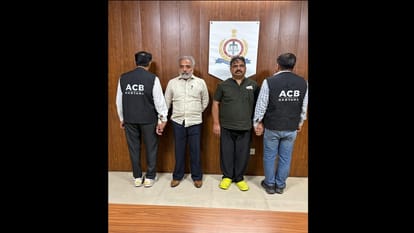 RTO inspector caught taking bribe in Rohtak