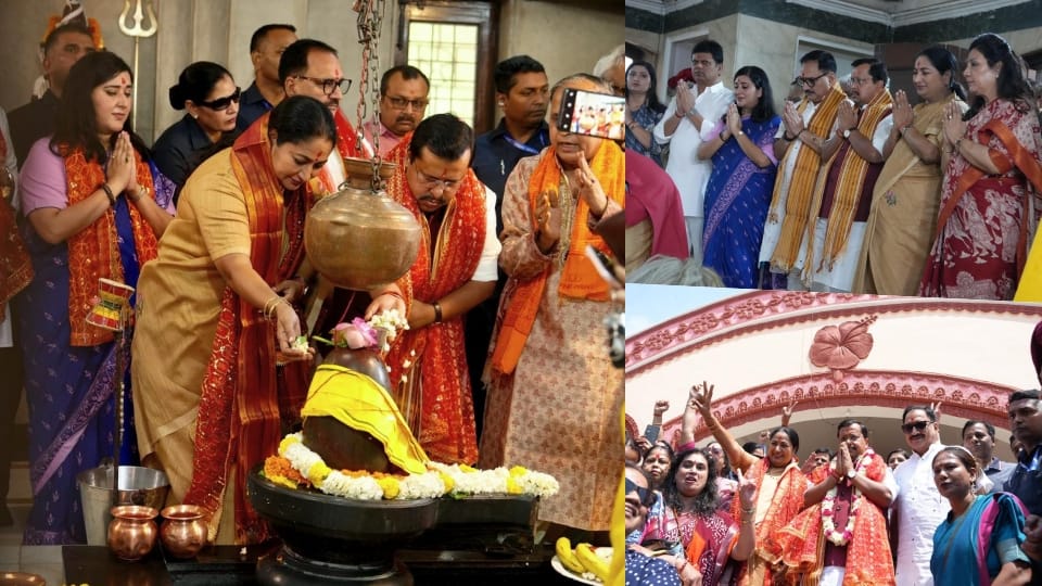 Nitin Nabin visits Kalibari Temple following BJP's victory in Bengal