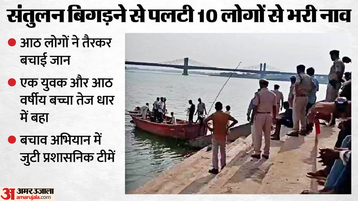 Banswara Boat Accident: Two Missing Including Child After Boat Capsizes in Sangameshwar River, Rescue Underway