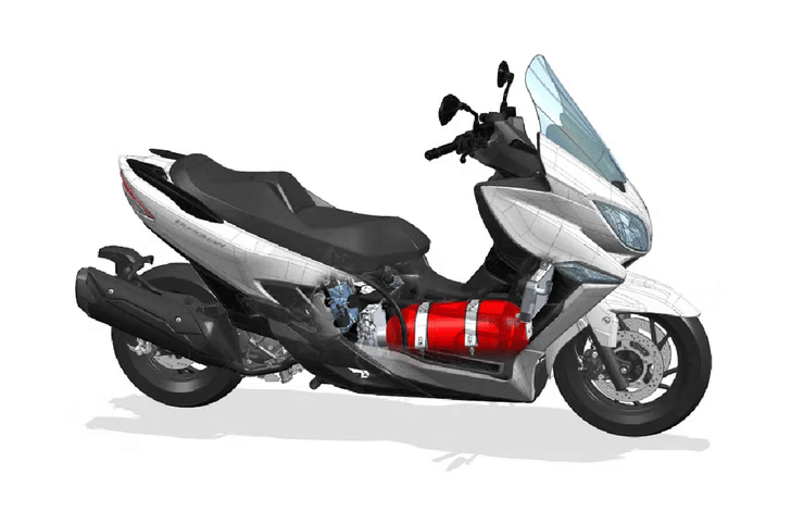 Toyota Patents Hydrogen Fuel Cell Scooter with Swappable Tank, Signals Future of Clean Two-Wheelers