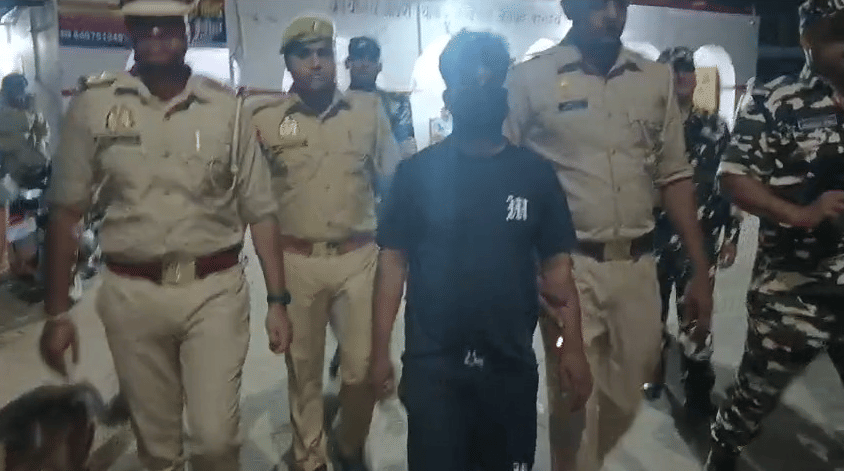 Bahraich: Joint action by police and SSB, youth arrested with 36.22 grams of smack