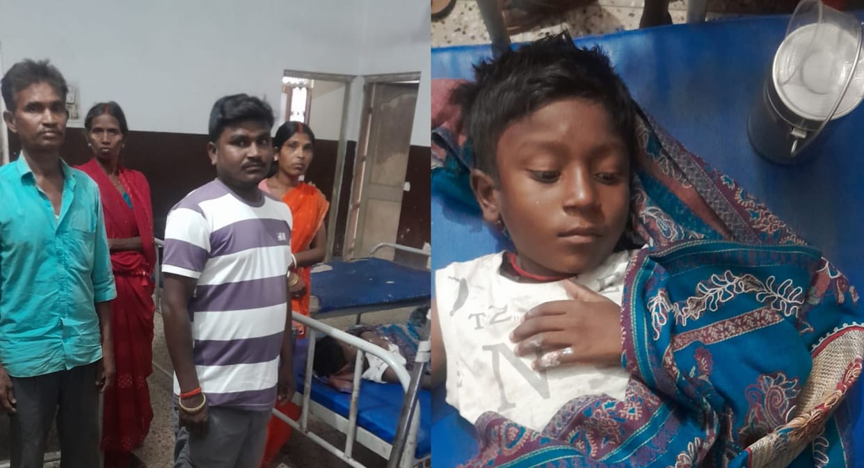 Major Accident in Gaya Half Dozen Children Burned After DJ Vehicle Got Electrified, Admitted to Hospital