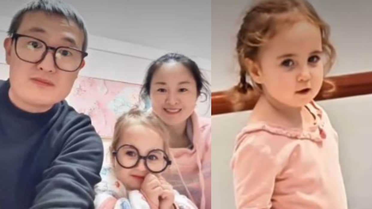 Chinese couple surprised to find their blonde blue-eyed daughter has Russian genes DNA test reveals