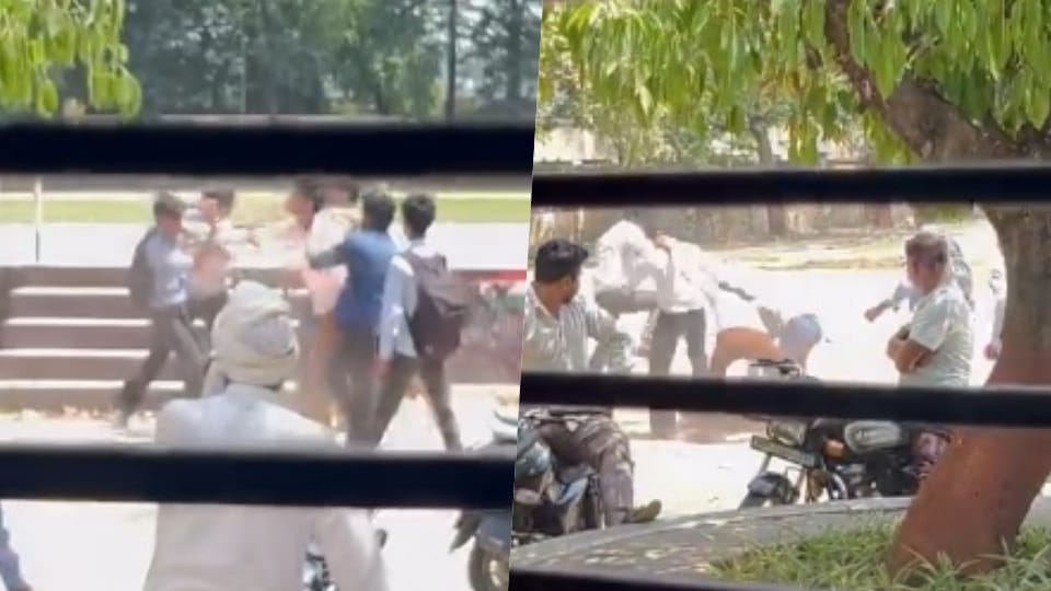Video of Two Students Being Beaten Up in Simbhavali Area Goes Viral