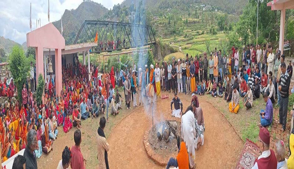 Golju Yatra reached Someshwar, a wave of faith surged