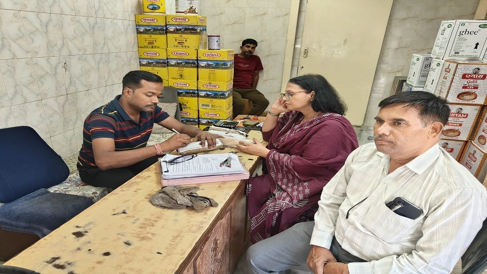 ghee seized on suspicion of being counterfeit