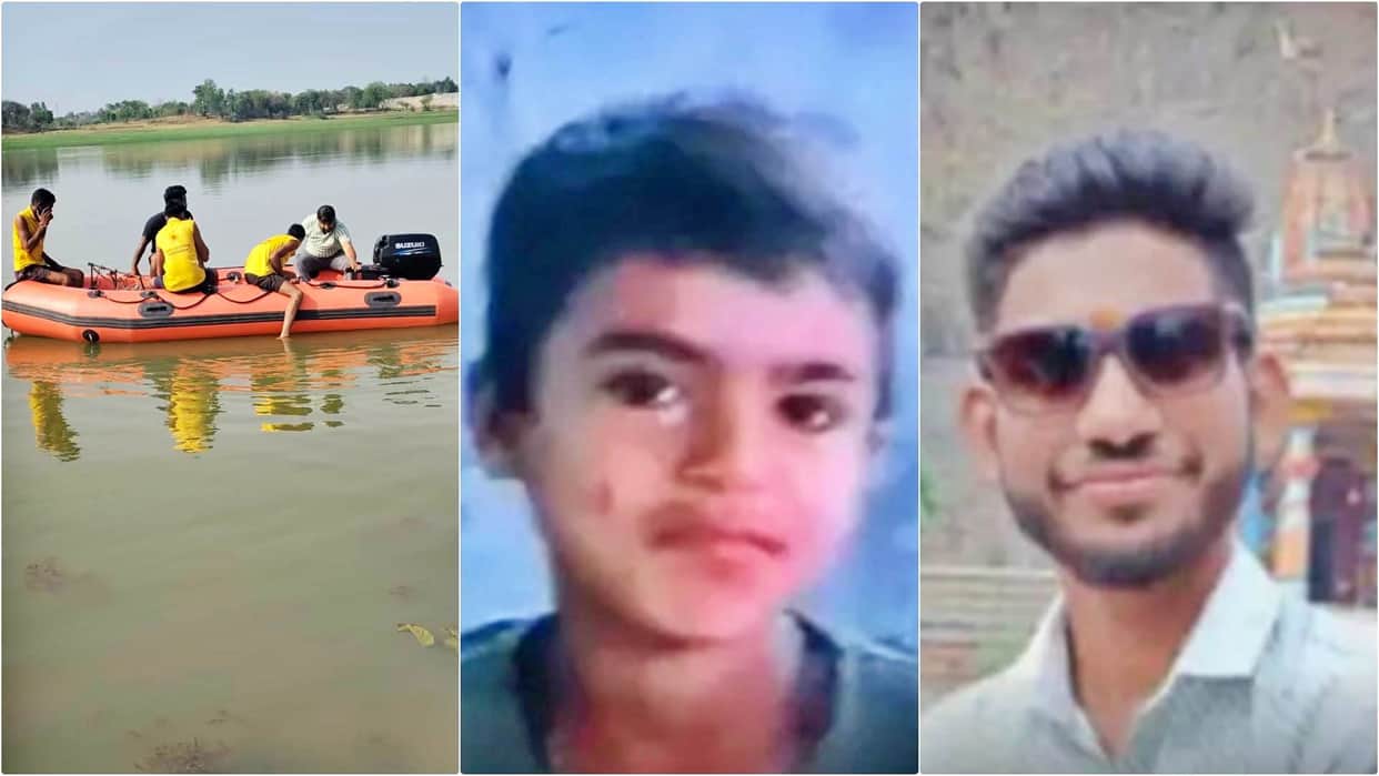 Mahi River Boat Tragedy: Child and Youth Still Missing After 24 Hours Strong Currents Hamper Rescue Operations