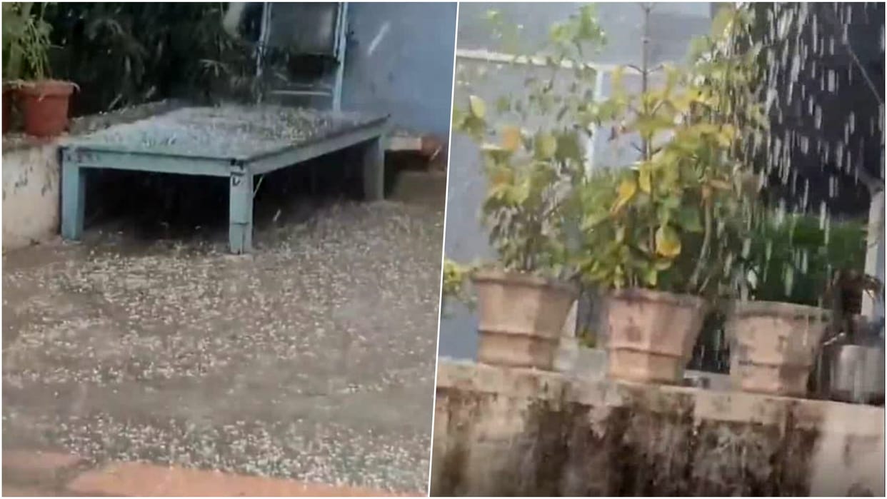 Balotra News: Heavy Rain and Hailstorm Bring Relief from Heat, Waterlogging Causes Trouble