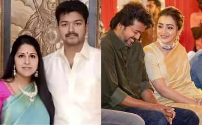 shahrukh khan and vijay thalapathy dance viral video with ex wife sangeetha and trisha krishnan