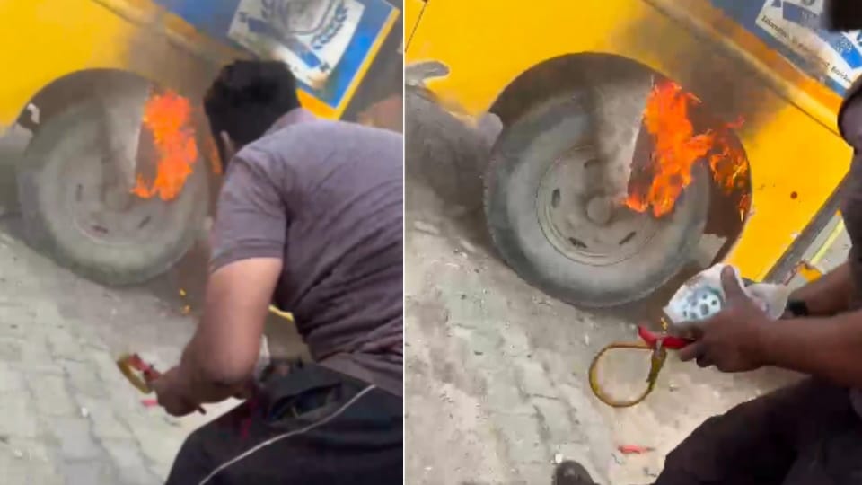 Hastinapur: Fire Breaks Out in School Bus, Driver Saves Children from Major Accident