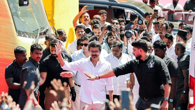 TVK Worker Sets Himself on Fire Over Delay in Swearing-in Ceremony for vijay Thalapathy