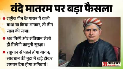 वंदे मातरम पर केंद्र सरकार का बड़ा फैसला