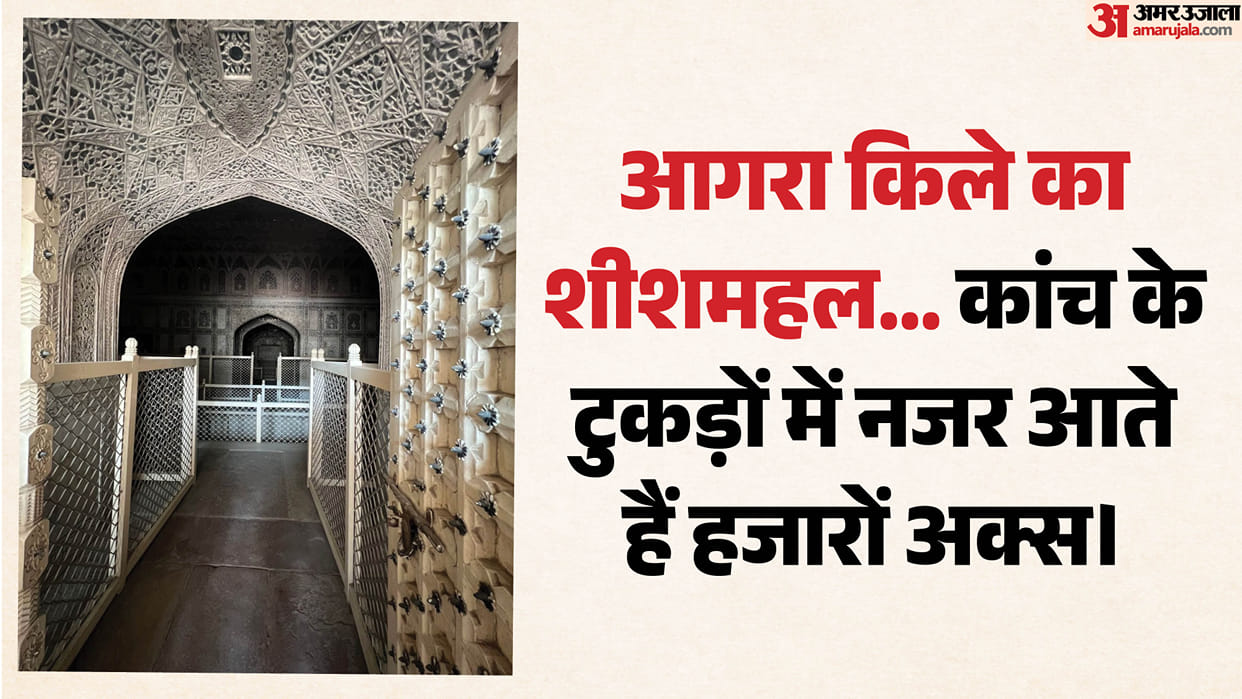 Agra Fort’s Hidden Sheesh Mahal to Be Showcased on LED Screens for Tourists