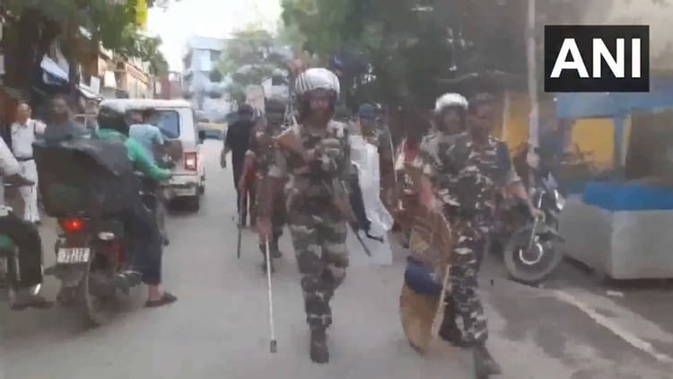 बंगाल में नहीं थम रही हिंसा: हावड़ा में BJP-TMC कार्यकर्ताओं के बीच झड़प, एक घायल; छावनी में तब्दील हुआ इलाका